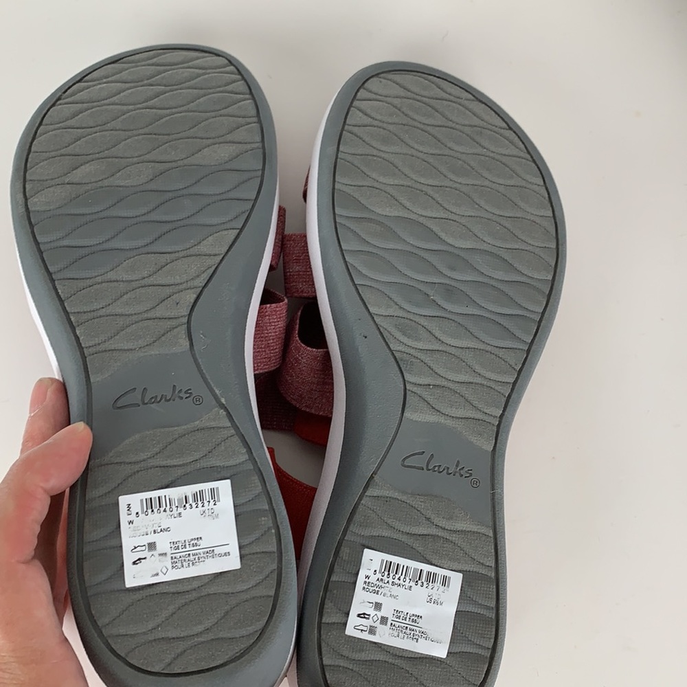 NIB Clarks Arla Shaylie Strappy Sport Sandal 9.5M - Picture 4 of 6